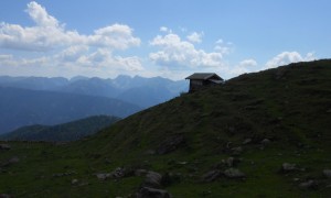 Bergtour Gumriaul - bei der Abfalterer Alm