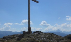 Bergtour Gumriaul - beim Fronstadlerkreuz