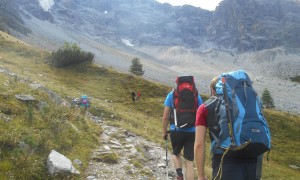 Ortler 2015 - Aufstieg Tabarettahütte