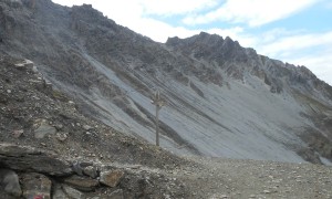 Ortler 2015 - Aufstieg Bärenkopfscharte