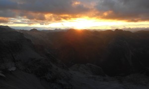 Ortler 2015 - Sonnenuntergang Payerhütte