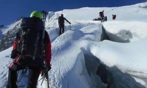 Ortler 2015 - Gletscheraufstieg