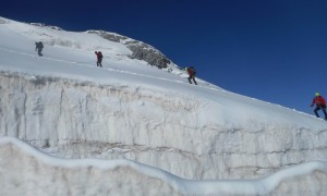 Ortler 2015 - Gletscheraufstieg