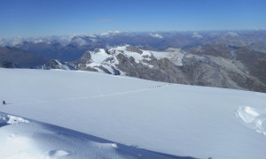 Ortler 2015 - mit Blick zum Piz Bernina