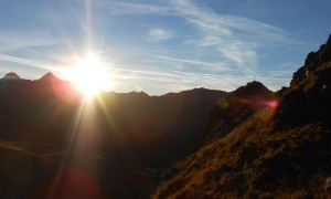 Bergtour Kachaswand - Sonnenuntergang