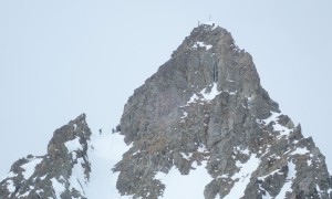 Skitour Rappler - von der Nördlichen Wetterspitze Blick zum Rappler