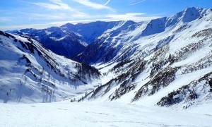 Skitour Gailspitze - Rückblick Rosstal