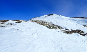 Skitour Gailspitze - Schlussanstieg