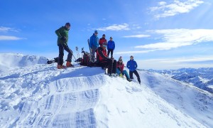 Skitour Gailspitze - Gipfelsieg