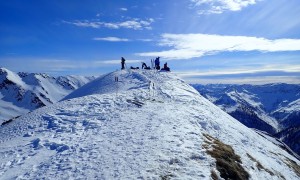 Skitour Gailspitze - Gipfelsieg