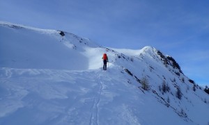 Skitour Helm - Schlussaufstieg