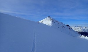 Skitour Helm - Schlussaufstieg