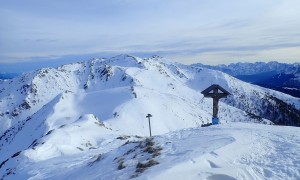 Skitour Helm - Gipfelsieg, Blick Richtung Sillianer Hütte