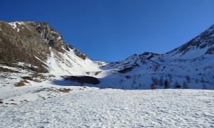 Skitour Gölbner - Aufstieg Richtung Gölbnerboden