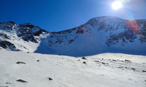 Skitour Gölbner - Aufstieg, beim Gölbnerboden