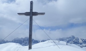 Skitour Hollbrucker Kreuz - Gipfelsieg