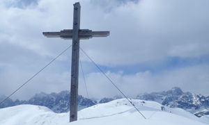 Skitour Hollbrucker Kreuz über Sillian - Tourbild