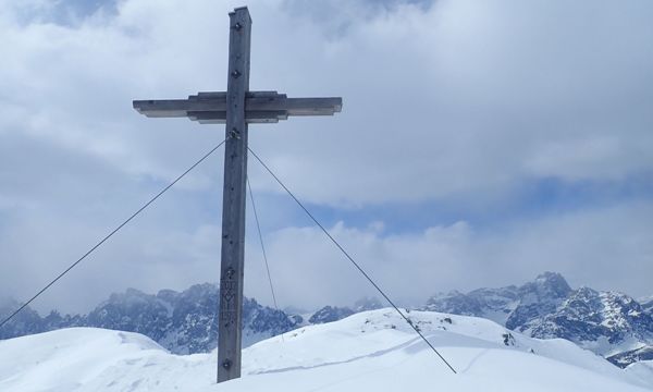 Tourbild - Skitour Hollbrucker Kreuz über Sillian (Osttirol)