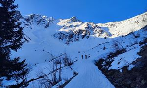 Skitour Hochgränten, Demut - Tourbild