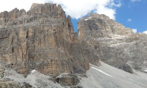 Biketour Auronzohütte - Blick zu den Zinnen einmal anders