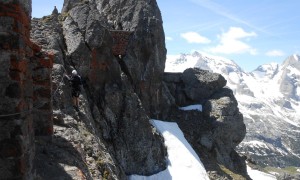 Klettersteig Trincee - Stellungen