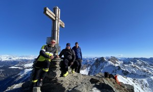 Skitour Pfannspitze - Gipfelsieg