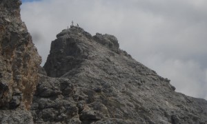 Klettersteig Cirspitzen - Blick zur großen Cir