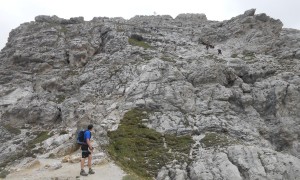 Klettersteig Cirspitzen - Aufstieg Große Cir