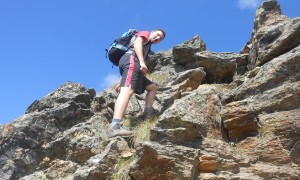 Bergtour Storfenspitze - Aufstieg über Ostgrat