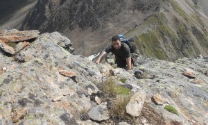 Bergtour Storfenspitze - Aufstieg über Ostgrat