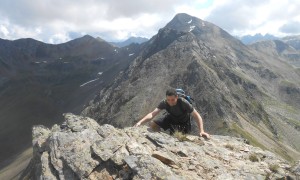 Bergtour Storfenspitze - Aufstieg über Ostgrat