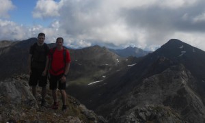 Bergtour Storfenspitze - Gipfelsieg