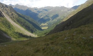 Bergtour Storfenspitze - Beim Garten