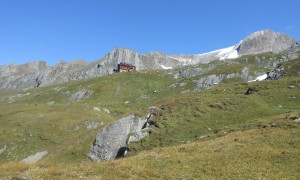 Bergtour Muntanitz - Sudetendeutschehütte mit dem Hauptgipfel der Wellachköpfe