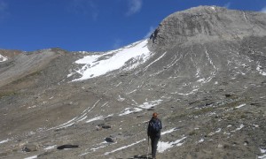 Bergtour Muntanitz - Aufstieg Wellachköpfe