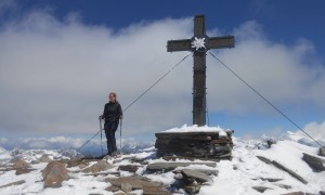 Bergtour Muntanitz - Gipfelsieg