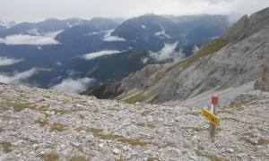 Klettersteig Weittalspitze - Weittalsattel