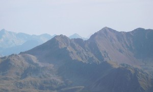 11-Gipfel-Tour - Amperspitze, Blick zur Höllensteinspitze und Rotwand