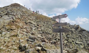 11-Gipfel-Tour - die letzten Meter zur Rotwand