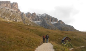 Klettersteig Piz Boè - Zustieg über Kriegerdenkmal