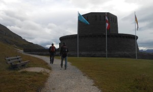 Klettersteig Piz Boè - Zustieg über Kriegerdenkmal