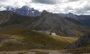 Klettersteig Piz Boè - Abstieg Pordoipass