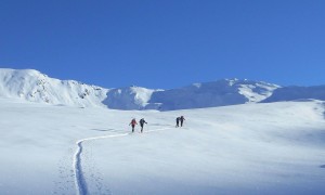 Skitour Kugelwand - Aufstieg