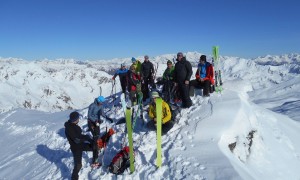 Skitour Kugelwand - Gipfelsieg