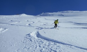 Skitour Kugelwand - Abfahrt