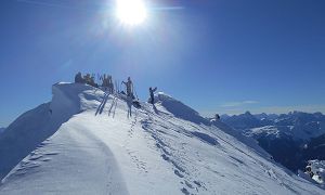 Skitour Kugelwand - Tourbild