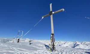 Skitour Toblacher Pfannhorn - Gipfelsieg