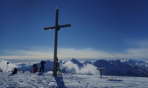 Skitour Toblacher Pfannhorn - Gipfelsieg