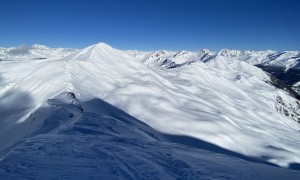 Skitour Toblacher Pfannhorn - Abfahrt, Blick zum Gaishörndl