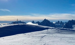 Skitour Toblacher Pfannhorn - Tourbild